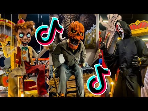 BEST HALLOWEEN ANIMATRONICS 🎃 HALLOWEEN TIKTOK COMPILATION 2025 || SPOOKY TRENDS ✨️