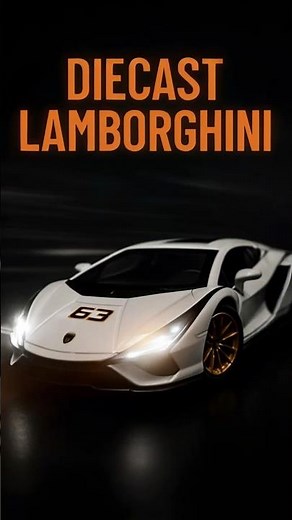 Lamborghini Diecast Toy Car in Action! 🚗🔥 | Cinematic Diecast Showcase #Shorts #ToyCar