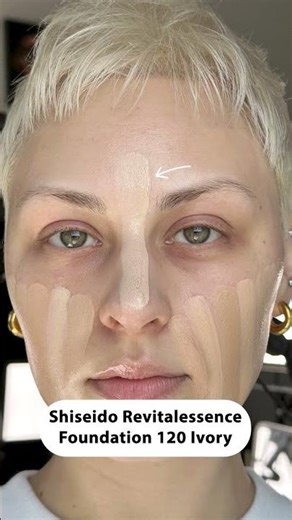 I swatched OLIVE my foundations