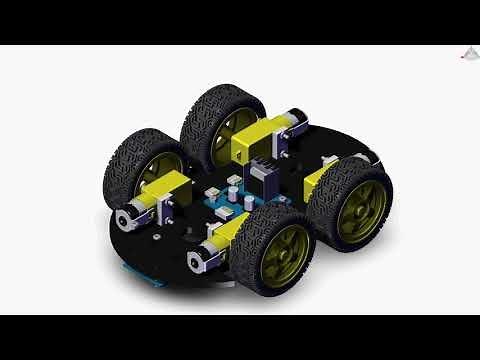 How to make Emakefun Arduino 4WD Ble-UNO Robot Car Support VoiceAI, PS2 ,Scrath, WIFI,RGB Ultrasonic