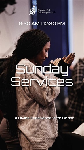 This is why we worship every week at 9:30 AM and 12:30 PM! You have two opportunities to encounter a move of God, so why stop at one? We’re believing to see you at BOTH‼️🔥 | Christian Faith Fellowship