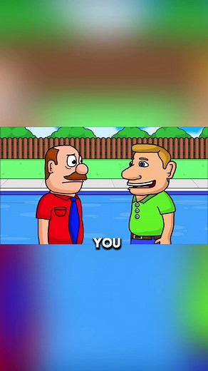 Marvin The Pool Boy! SML ANIMATION #fyp #sml #animation | SML Clips