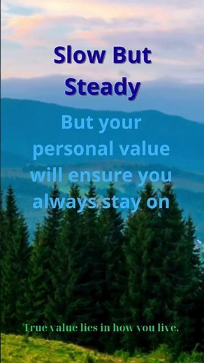 The Secret to Building and Upholding Personal Values #motivation