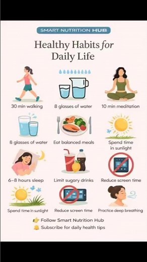9 Daily Habits That Will Transform Your Health 🌿 (Start Today!)