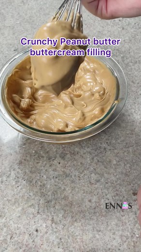 Thank Delicious Peanut Butter Buttercream filling recipe 🚨 This is a very simple recipe and it tastes just like peanut butter but it’s smoother and perfect for a cake filling. I used Italian Meringue Buttercream which is less sweet and gives it the right amount of sweetness.This is the filling I paired with the cinnamon cake, it was my son’s request. I know I t sounds like a strange combination but it was a nice surprise to see they were good together. Save this recipe and tell me if you try it