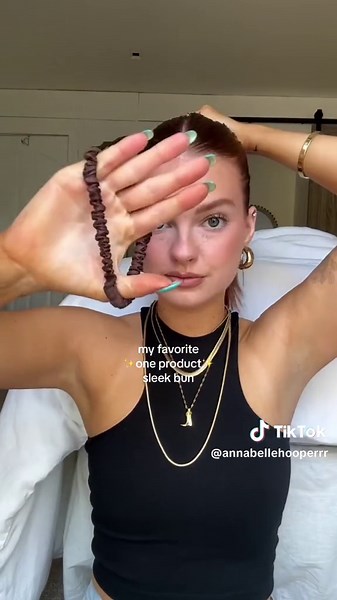 Sleek Bun Tutorial with DAE Hair Styling Cream Mini