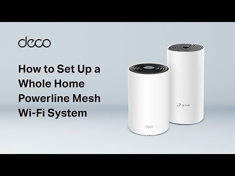 【Deco】How to Set Up a Whole Home Powerline Mesh Wi Fi System (Take Deco PX50 as Example)
