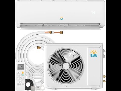 Review: 9000 BTU Mini Split AC & Heating - 19 SEER2 Energy-Efficient Ductless System
