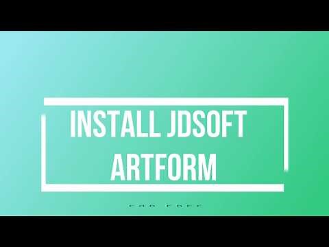Install JD Soft Artform 4.0 in pc | JDSoft | Artform | JDP to STL converter