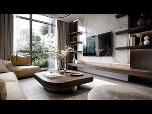 Living Room TV Unit Design 2025: Modern Wall-Mounted Cabinets & Luxury Concepts
