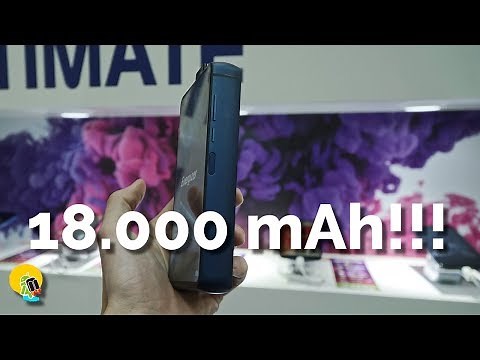 BATERÍA INFINITA - El smartphone ENERGIZER con 18.000mAh