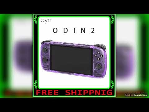 Ayn Odin2 Gaming Console Handheld Odin 2 7 Inch 120hz Screen Open Source Retro Video 8000mah 8gen2