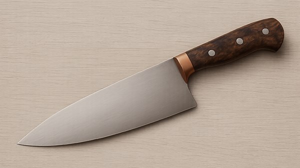 Handmade Chef’s Knife Built from Scratch