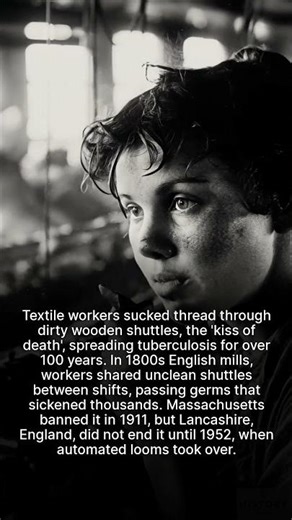 Kissing the Shuttle: The Deadly 1800s Loom Habit That Spread TB