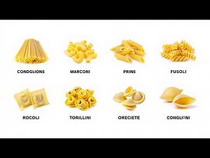 ALL types of PASTA explained in 16 minutes
