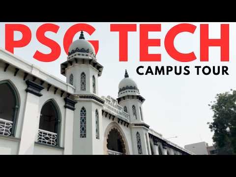 PSG College of Technology Campus Tour 🎓 | Inside One of Tamil Nadu’s Top Colleges