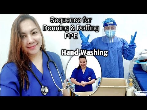 Return Demonstration - Handwashing, Sequence for Donning & Doffing of PPE