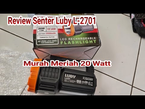Review Senter LUBY L-2701