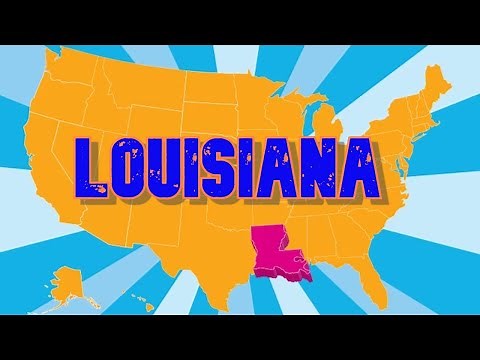 The State Of Louisiana Geographical Overview