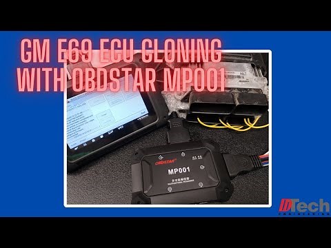 Cloning GM E69 ECM Bosch MED9.6.1 with OBDSTAR MP001