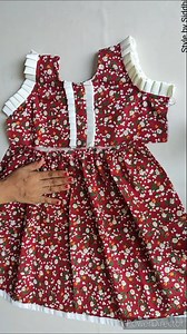 114K views · 1.3K reactions | Frill Sleeves Baby frock cutting and stitching #sew #sewingproject #sewing #SewingTutorial #sewingtipsandtricks #sewingideas #stitch #fashiondesigner #fashion #design#stitching #stitching | Style By Siddhi | Facebook