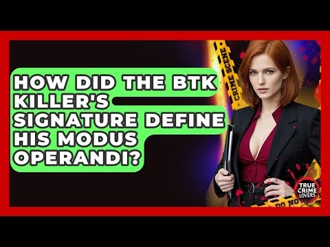 How Did The BTK Killer's Signature Define His Modus Operandi? - True Crime Lovers