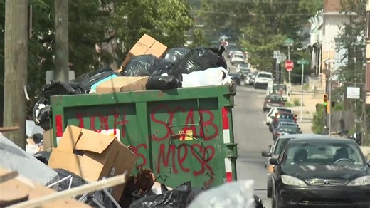 Trash concerns grow as Philadelphia city workers' strike continues