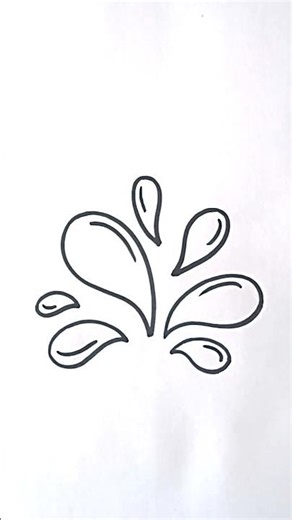 Water Drops Drawing #waterdrops #drawing #easydrawing