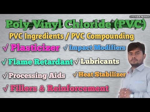 PVC Pipe Compounding || Poly Vinyl Chloride (PVC) Ingredients || Function of PVC Ingredients ||