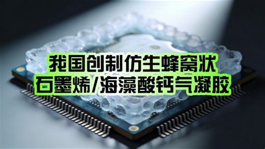 电子设备过热难题有解了！我国创新仿生蜂窝结构设计 成功破解气凝胶封装相变复合材料的力学-热学权衡难题：压缩强度达2.49兆帕 导热系数达4.18瓦每米每开！