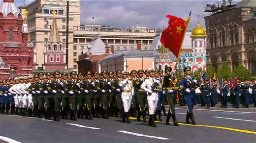 5.3K reactions · 233 shares | The Guard of Honor of the Chinese People's Liberation Army (PLA) on Friday participated in a grand parade at the Red Square in Moscow marking the 80th anniversary of the victory in the Soviet Union's Great Patriotic War. | China Xinhua News | Facebook