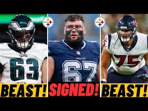 🚨 "WELCOME TO PITTSBURGH" Steelers SIGN 3 NEW VERSATILE OL! (Hoffman, McCollum, Driscoll Intro News)