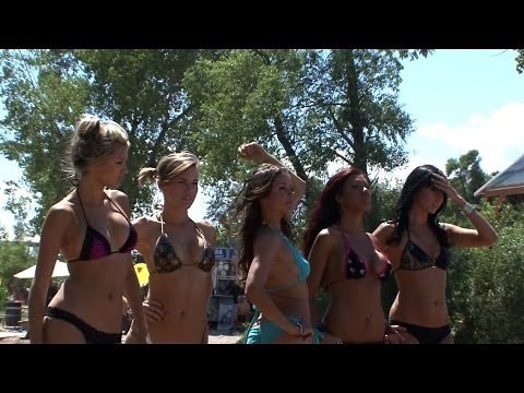 Sexy Biker Girls in Tiny Bikinis at the Sturgis Buffalo Chip®