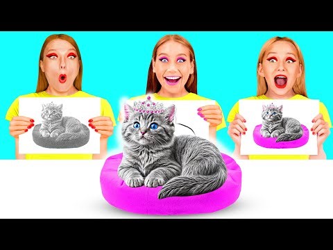 Who Draws it Better Take The Prize Challenge | Funny Food Hacks by Fun Challenge
