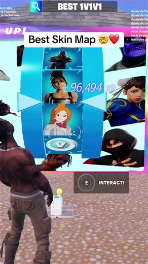 This Skin Map is Insane! 🤯 #fortnite #skinmap #fyp