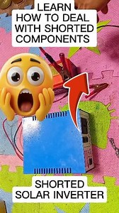 6K views · 63 reactions | Shorted solar inverter troubleshooting tips and ideas #reelsvideoシ #fbreelsfypシ゚ #fbreelsviral #reelsfypシ #tips #trendingreelsvideo #DIY #contentcreator #repair #tutorial #inverter | Jose Sammy Pedrano Tambiga | Facebook