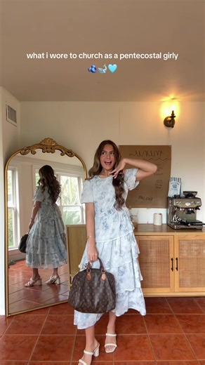 Spring Church Outfit Inspiration for Pentecostal Girls