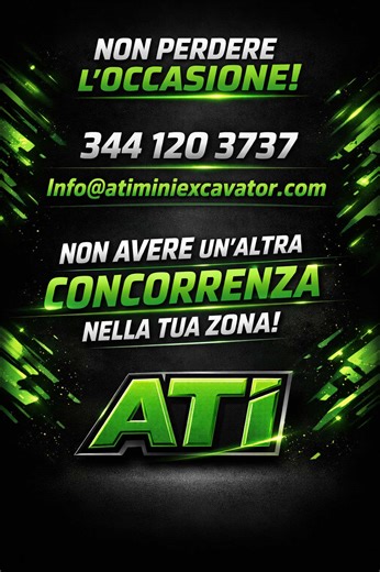 ATI Mini Excavator | Skid & Mini Escavatori Professionali 📍 Presenza diretta sul territorio 🤝 Opportunità rivenditore esclusivo per zona 🛠️ Prodotti testati, assistenza reale, niente promesse vuote 📦 Pronta consegna • Demo • Supporto commerciale 📞 344 120 3737 📩 info@atiminiexcavator.com 👉 Scrivici ora. La tua zona potrebbe essere ancora libera. #australia #viral #australianshepherd #excavator #skidloader