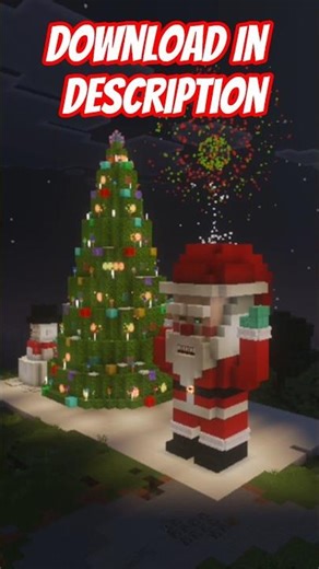 FREE Christmas Mega Build 🎄🎅 | Minecraft Bedrock Download