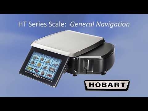 Hobart HT Series Scale (OPERATION) _Operator, General Scale Navigation
