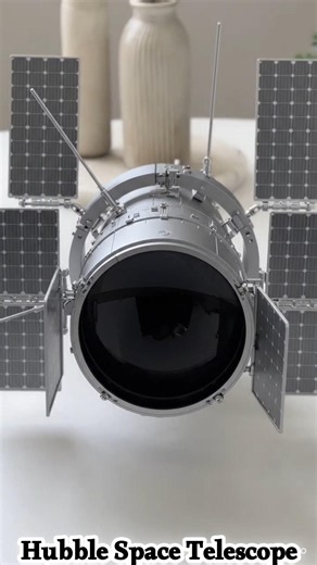 🤖 Hubble Telescope Builds Itself from a Metal Cube #shorts