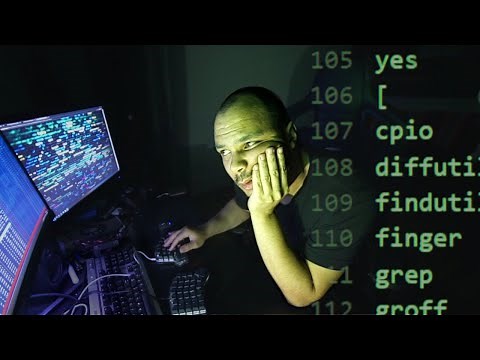 Je teste TOUTES les commandes Linux ! (en live)
