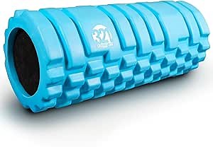 321 Strong Foam Roller - Medium Density Deep Tissue Massager for Muscle Massage and Myofascial Trigger Point Release, with 4K eBook