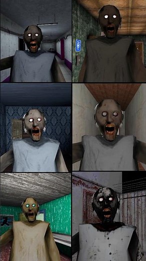 Granny 6 Vs Granny The Last Night Vs Granny Nightmare Vs Granny Unbearable Night & More #shorts