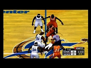 ESPN NBA 2K5 (PS2) Bobcats vs Wizards