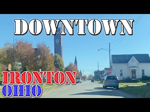 Ironton - Ohio - 4K Downtown Drive