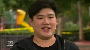 A stranger has allegedly kicked a dog and punched its owner punched multiple times in the face, before witnesses stopped the attack at Pyrmont. #9News | 9 News