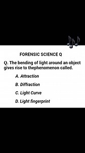 Forensic Science Q.. #collegerivalry #forensic | Rcrim