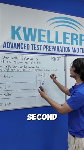 Shsat proportional problem solving. #maths #shsat #tutoring #fyp #kwellerprep
