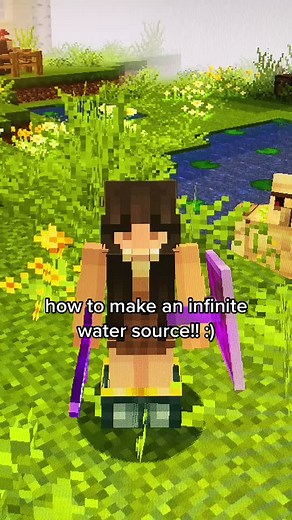 Creating an Infinite Water Source in Minecraft Survival